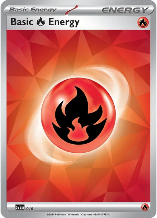 Image for Basic Fire Energy - 010 (010) (Holofoil) [SVE: Scarlet & Violet Energies] - Pokemon