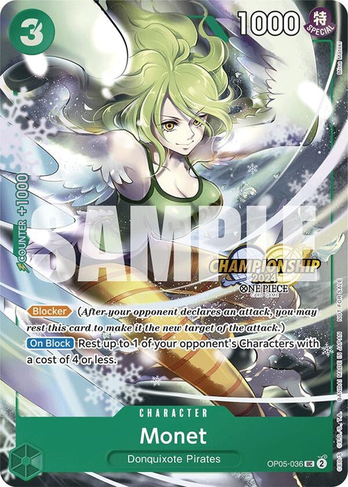 Monet (CS 2024 Event Pack) (OP05-036) (Foil) [One Piece Promotion Cards]