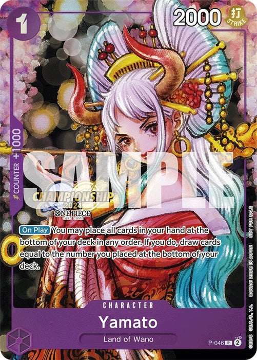 Yamato (CS 2024 Event Pack) (P-046) (Foil) [One Piece Promotion Cards]