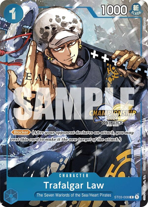 Trafalgar Law - ST03-008 (CS 2024 Event Pack) (ST03-008) (Foil) [One Piece Promotion Cards]