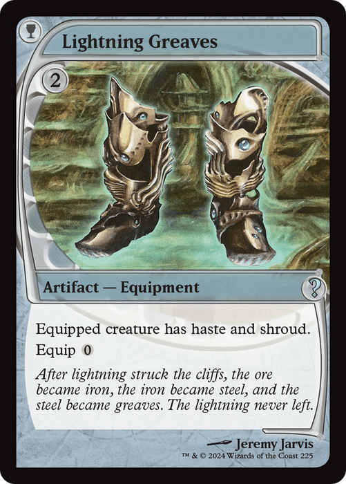 Lightning Greaves [MB2-225] Foil - Mystery Booster 2