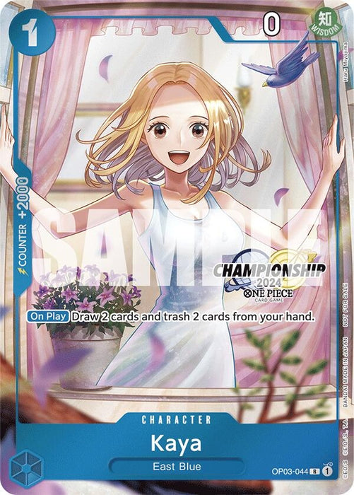 Kaya (CS 2024 Celebration Pack) (OP03-044) (Foil) [One Piece Promotion Cards]