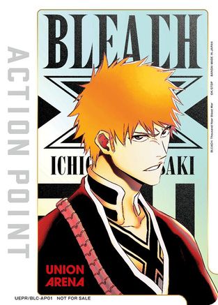 Action Point Card (AP01) (Ichigo Kurosaki) (UEPR/BLC-AP01) - Union Arena Promotion Cards Foil