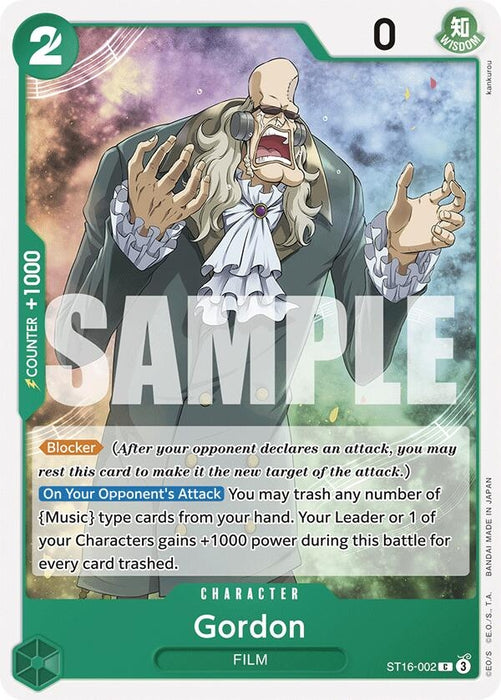 Gordon (ST16-002) [Starter Deck 16: GREEN Uta]