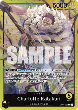 Charlotte Katakuri (OP03-099) [OP03-099] (Starter Deck 20: YELLOW Charlotte Katakuri)