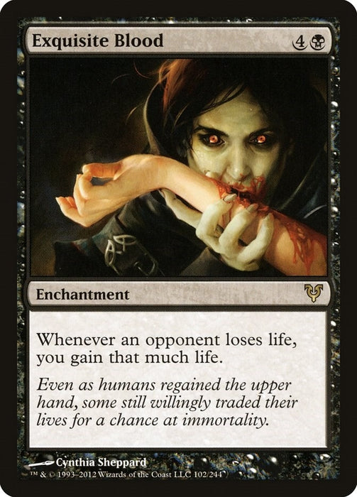 Image for Exquisite Blood (102) (Foil) [Avacyn Restored] - Magic: The Gathering