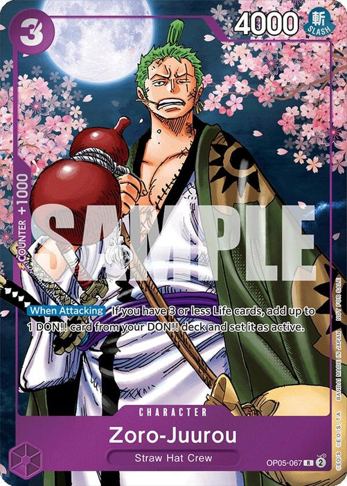 Zoro-Juurou (Event Pack Vol. 5) (OP05-067) (Foil) [One Piece Promotion Cards]