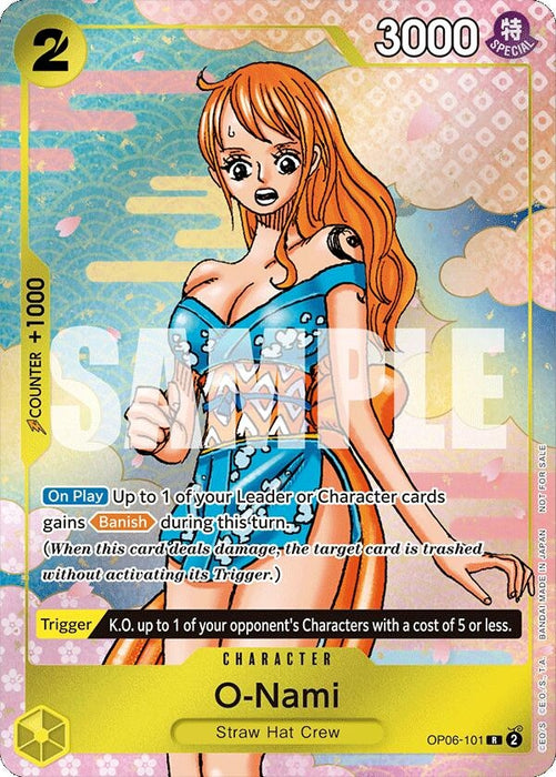 O-Nami (Event Pack Vol. 5) (OP06-101) (Foil) [One Piece Promotion Cards]