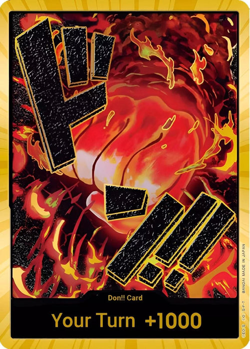 DON!! Card (Sakazuki) (Gold) (Foil) [Premium Booster -The Best-]