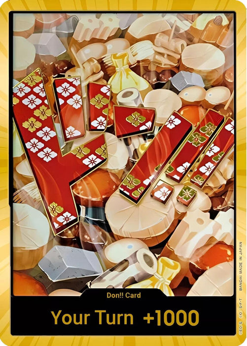 DON!! Card (Oden) (Gold) (Foil) [Premium Booster -The Best-]