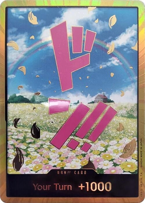 Image for DON!! Card (Rebecca) (Gold) (Foil) [Premium Booster -The Best-] - One Piece Card Game