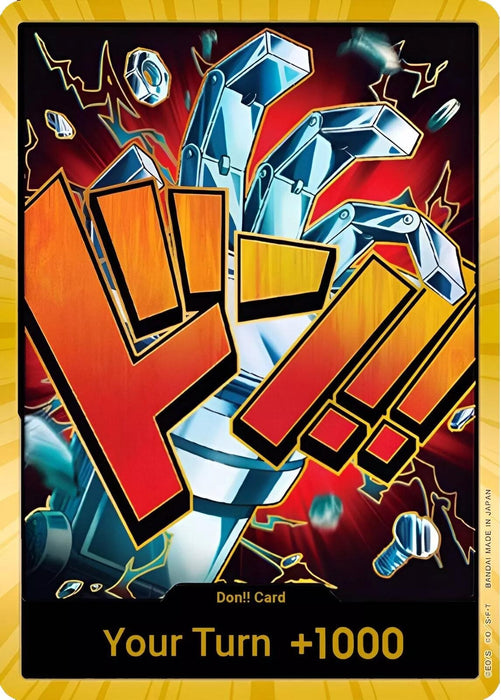DON!! Card (Eustass "Captain" Kid) (Gold) (Foil) [Premium Booster -The Best-]