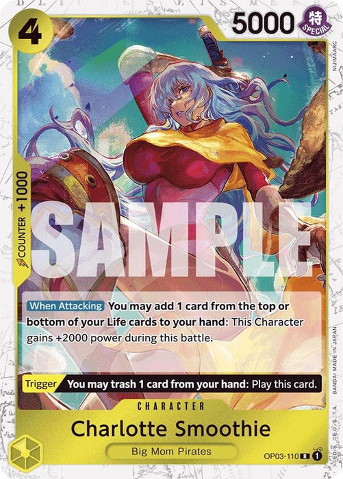 Charlotte Smoothie (Jolly Roger Foil) (OP03-110) (Foil) [Premium Booster -The Best-]