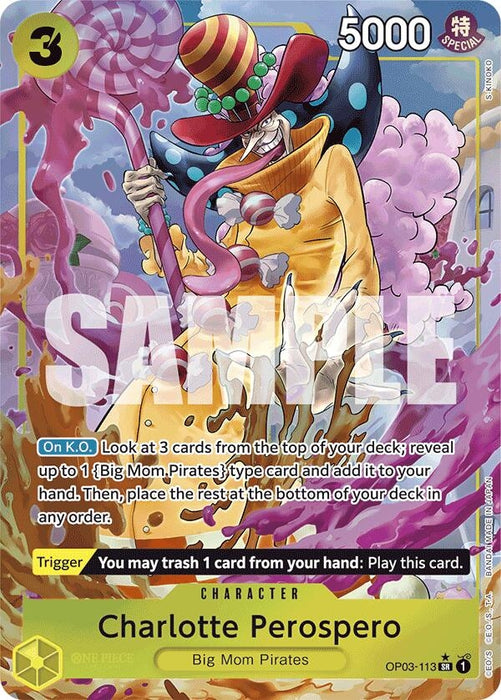 Charlotte Perospero (Alternate Art) (OP03-113) (Foil) [Premium Booster -The Best-]