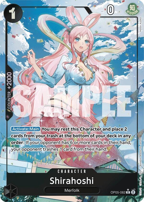 Image for Shirahoshi (OP05-082) (Full Art) (OP05-082) (Foil) [Premium Booster -The Best-] - One Piece Card Game