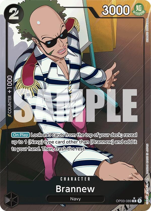 Image for Brannew (Full Art) (OP03-089) (Foil) [Premium Booster -The Best-] - One Piece Card Game