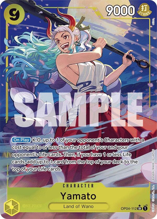 Yamato (OP04-112) (Alternate Art) (OP04-112) (Foil) [Premium Booster -The Best-]