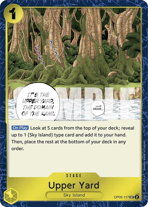 Upper Yard (Jolly Roger Foil) (OP05-117) (Foil) [Premium Booster -The Best-]