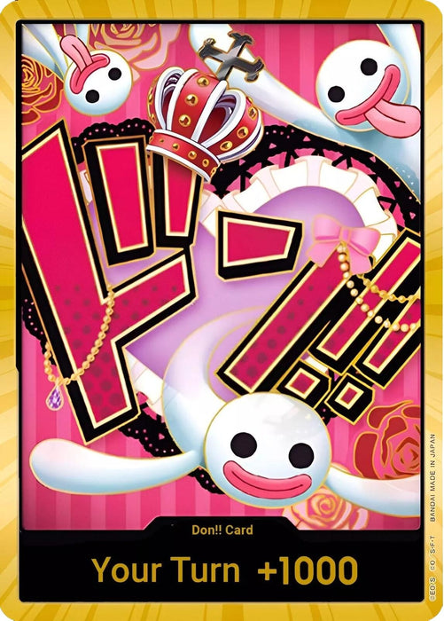 Image for DON!! Card (Perona) (Gold) (Foil) [Premium Booster -The Best-] - One Piece Card Game