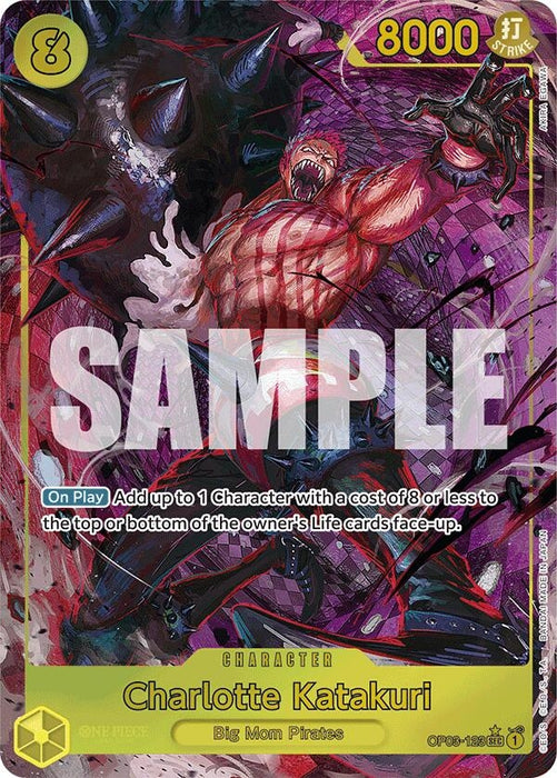 Charlotte Katakuri (Alternate Art) (OP03-123) (Foil) [Premium Booster -The Best-]