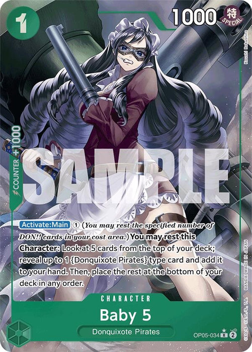 Baby 5 (OP05-034) (Full Art) (OP05-034) (Foil) [Premium Booster -The Best-]