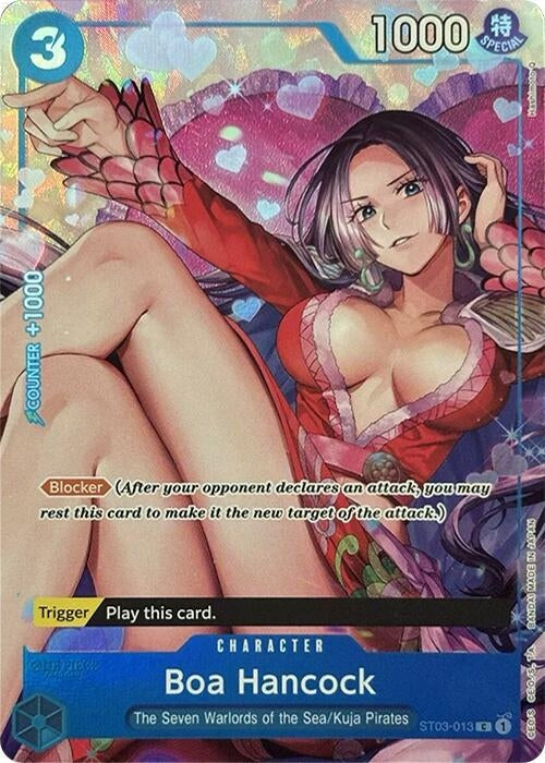 Image for Boa Hancock (Premium Card Collection -Best Selection Vol. 2-) (ST03-013) (Foil) [One Piece Promotion Cards] - One Piece Card Game