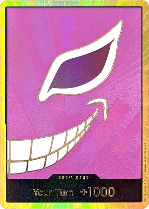 Image for DON!! Card (Donquixote Doflamingo) (Gold) (Foil) [Premium Booster -The Best-] - One Piece Card Game