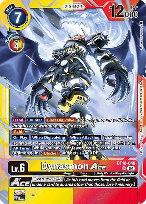 Dynasmon ACE (BT18-040 SR) (Foil) [Release Special Booster 2.0]