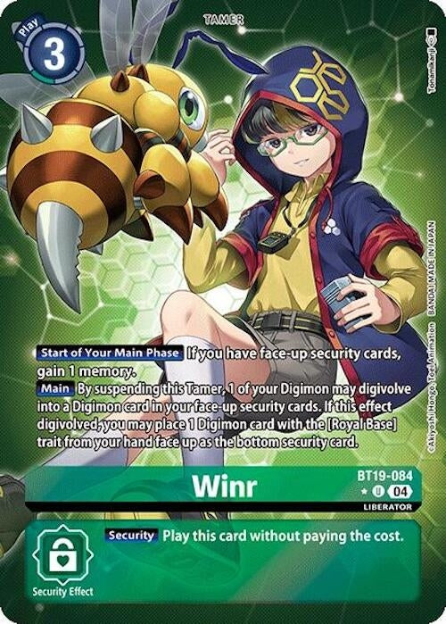 Winr (Alternate Art) (BT19-084 U) (Foil) [Release Special Booster 2.0]