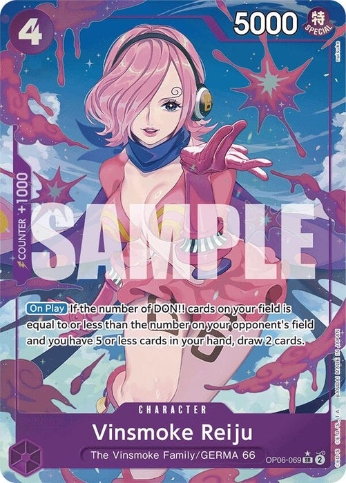Vinsmoke Reiju (OP06-069) (Alternate Art) (OP06-069) (Foil) [Premium Booster -The Best-]
