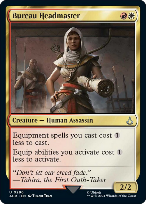 Bureau Headmaster [ACR-296] Foil - Assassin's Creed