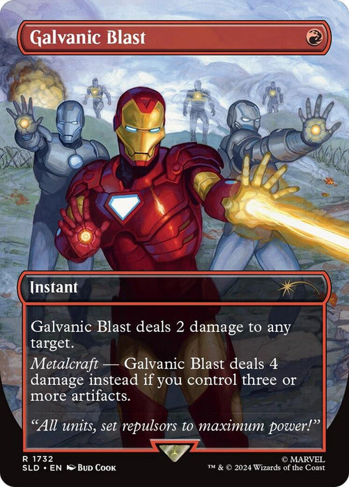 Image for Galvanic Blast (Rainbow Foil) (1732) (Foil) [Secret Lair Drop Series] - Magic: The Gathering
