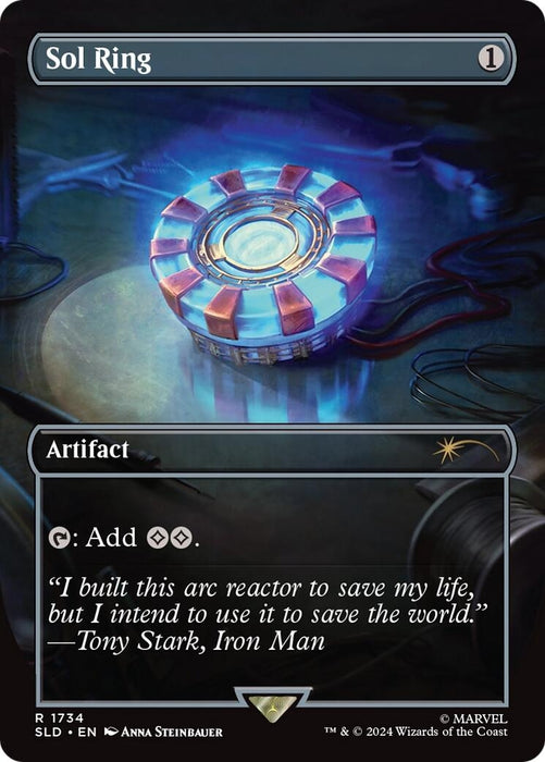 Image for Sol Ring (1734) (Rainbow Foil) (1734) (Foil) [Secret Lair Drop Series] - Magic: The Gathering