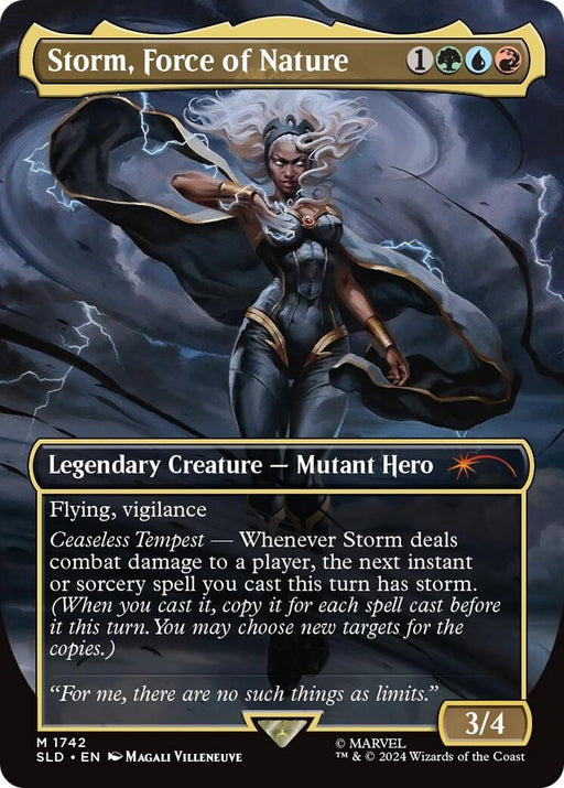 Image for Storm, Force of Nature (1742) [Secret Lair Drop Series] (SLD) - Magic: The Gathering