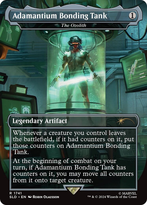 Image for Adamantium Bonding Tank - The Ozolith (1741) [Secret Lair Drop Series] - Magic: The Gathering