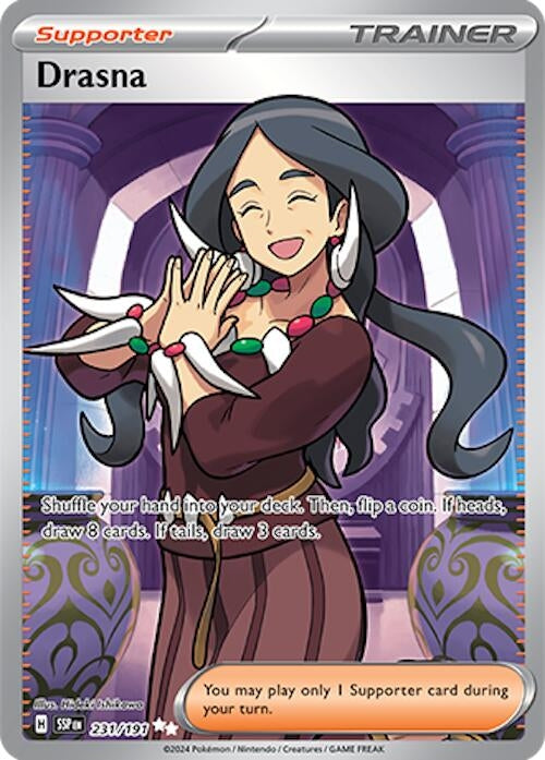 Image for Drasna (231/191) (Holofoil) [SV08: Surging Sparks] - Pokemon