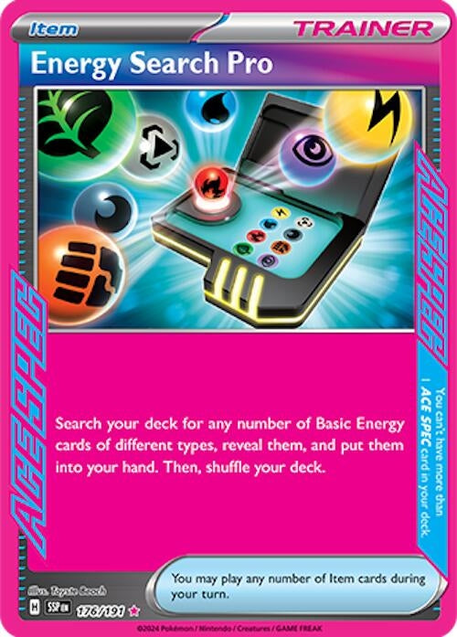 Image for Energy Search Pro (176/191) (Holofoil) [SV08: Surging Sparks] - Pokemon