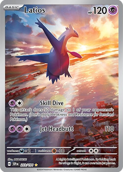 Image for Latios (203/191) (Holofoil) [SV08: Surging Sparks] - Pokemon