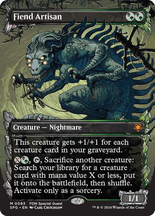 Image for Fiend Artisan (Showcase) (83) [Special Guests] - Magic: The Gathering