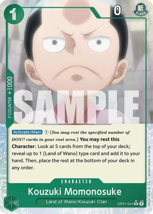 Kouzuki Momonosuke (Full Art) (OP01-041) (Foil) [Premium Booster -The Best-]