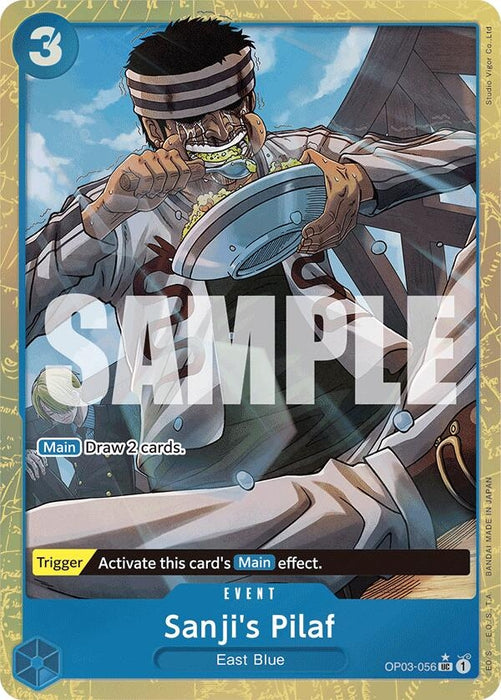Sanji's Pilaf (Alternate Art) (OP03-056) (Foil) [Premium Booster -The Best-]