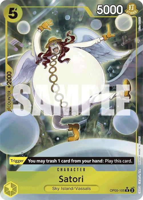 Image for Satori (Full Art) (OP05-105) (Foil) [Premium Booster -The Best-] - One Piece Card Game
