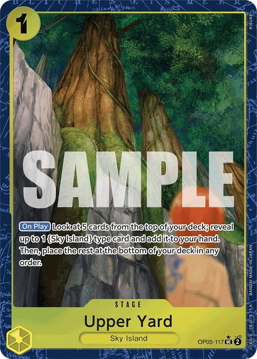 Upper Yard (Alternate Art) (OP05-117) (Foil) [Premium Booster -The Best-]