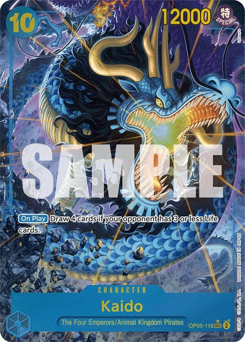 Kaido (OP05-118) (Alternate Art) (OP05-118) (Foil) [Premium Booster -The Best-]