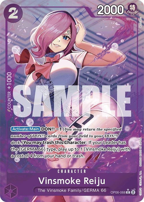 Vinsmoke Reiju (OP06-068) (Full Art) (OP06-068) (Foil) [Premium Booster -The Best-]