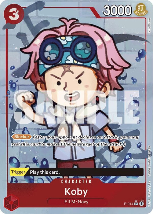 Image for Koby (Full Art) (P-014) (Foil) [Premium Booster -The Best-] - One Piece Card Game