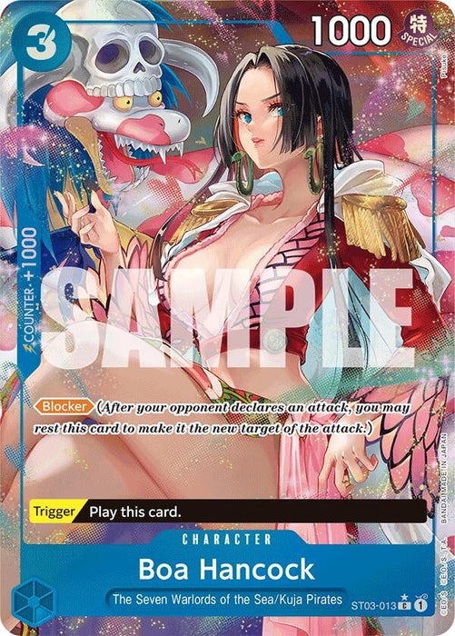 Boa Hancock (ST03-013) (Alternate Art) (ST03-013) (Foil) [Premium Booster -The Best-]