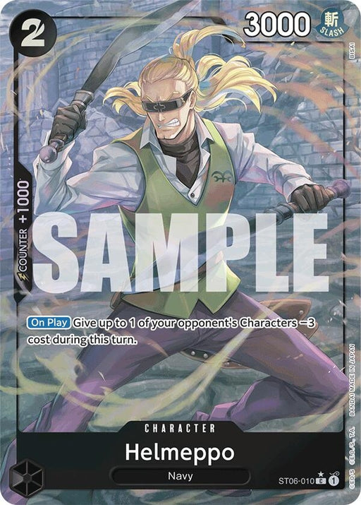 Image for Helmeppo (Full Art) (ST06-010) (Foil) [Premium Booster -The Best-] - One Piece Card Game