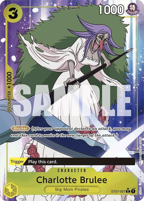 Image for Charlotte Brulee (Full Art) (ST07-007) (Foil) [Premium Booster -The Best-] - One Piece Card Game