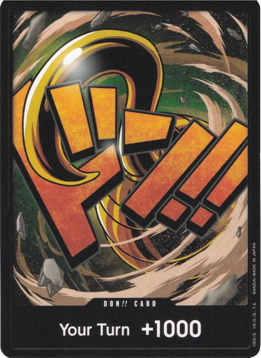 DON!! Card (Crocodile) (Foil) [Premium Booster -The Best-]